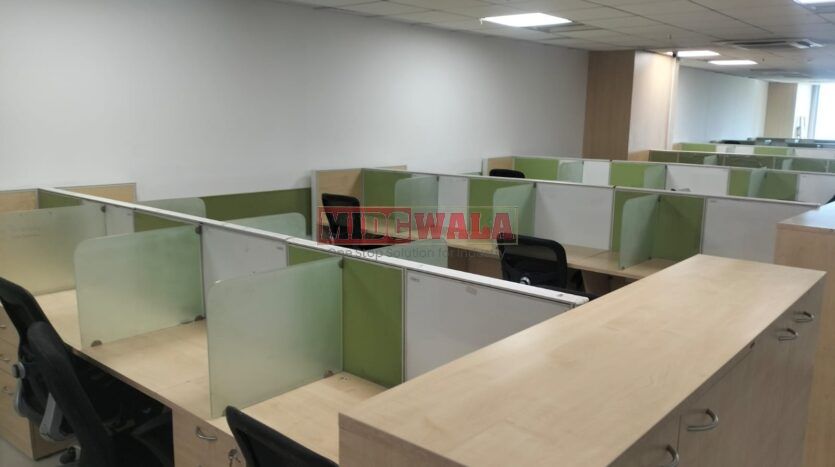 Fully furnished office space available for lease in Mahape, Navi Mumbai.