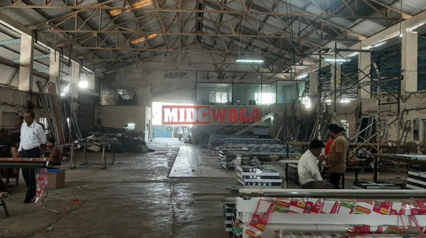 Spacious RCC industrial building available for lease in Taloja MIDC, Navi Mumbai.