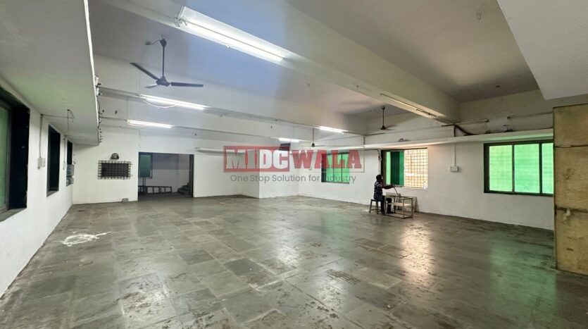 Large industrial building available for lease in Mahape MIDC, Navi Mumbai.