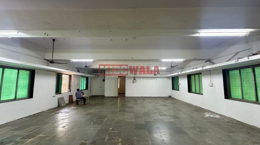 Large industrial building available for lease in Mahape MIDC, Navi Mumbai.