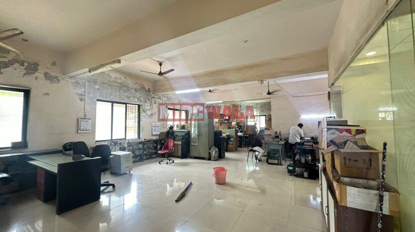 Large industrial building available for lease in Mahape MIDC, Navi Mumbai.