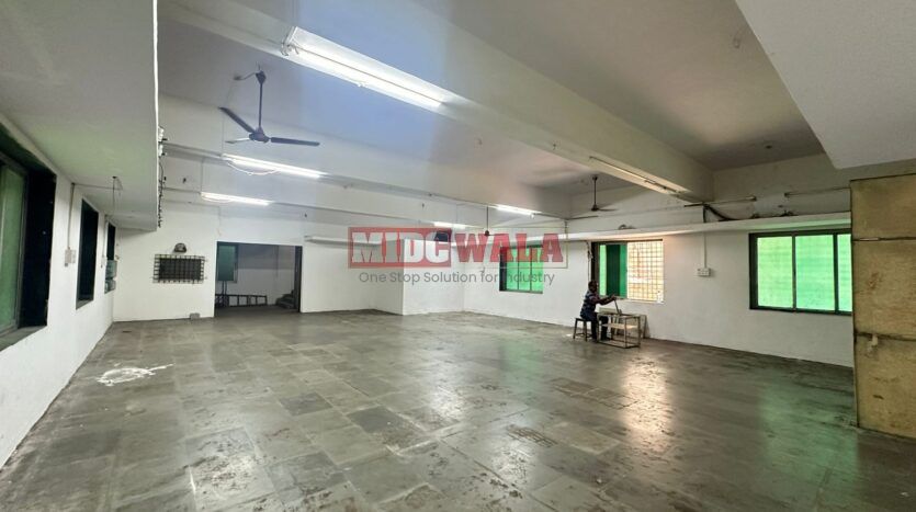 Large industrial building available for lease in Mahape MIDC, Navi Mumbai.