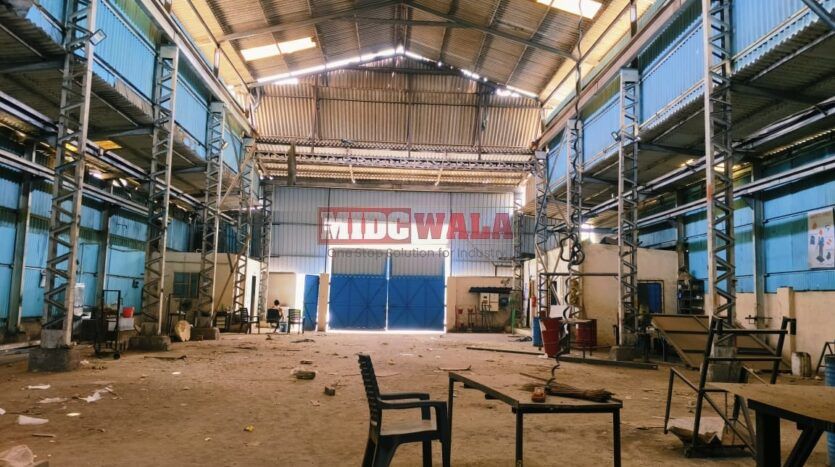 Industrial shed for lease in Taloja MIDC, Navi Mumbai