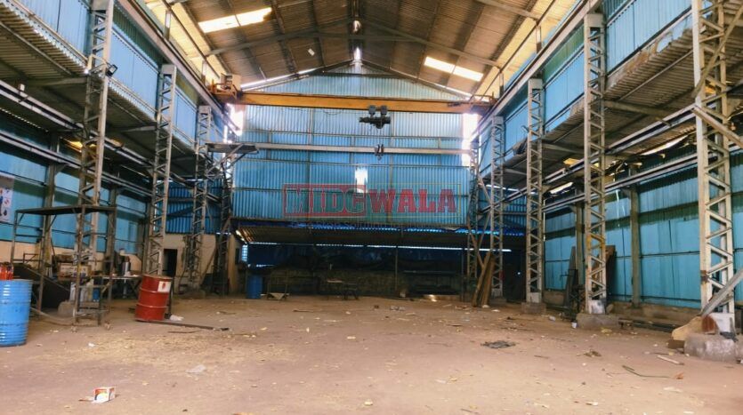 Industrial shed for lease in Taloja MIDC, Navi Mumbai