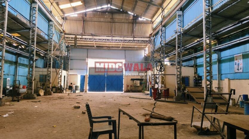 Industrial shed for lease in Taloja MIDC, Navi Mumbai