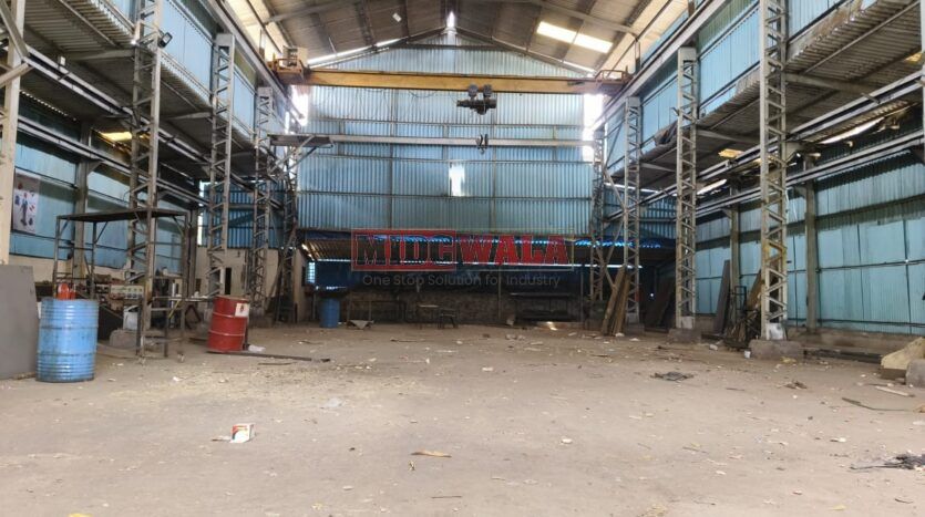 Industrial shed for lease in Taloja MIDC, Navi Mumbai