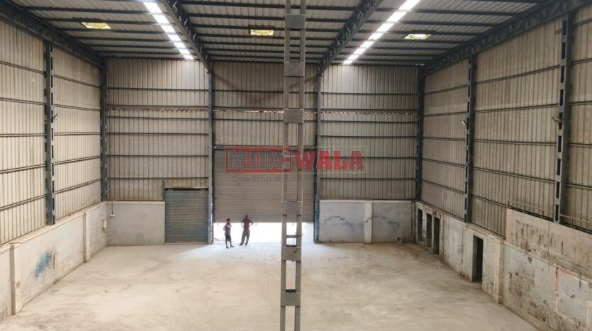 Industrial warehouse building available for lease in Shilphata, Thane.