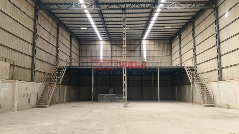 Industrial warehouse building available for lease in Shilphata, Thane.