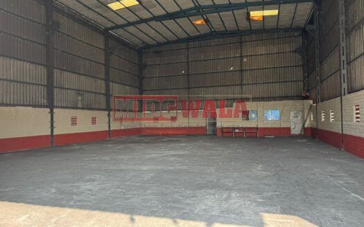 Industrial warehouse space available for lease in Patalganga MIDC, Navi Mumbai.