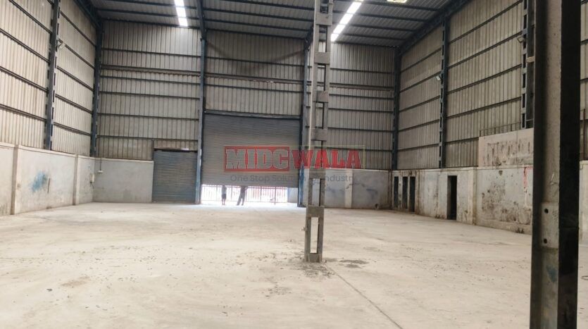 Industrial warehouse building available for lease in Shilphata, Thane.