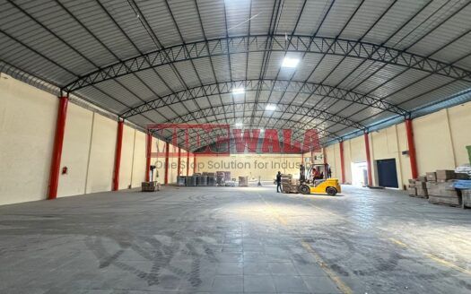 Large industrial warehouse space available for lease in Kalamboli, Navi Mumbai.