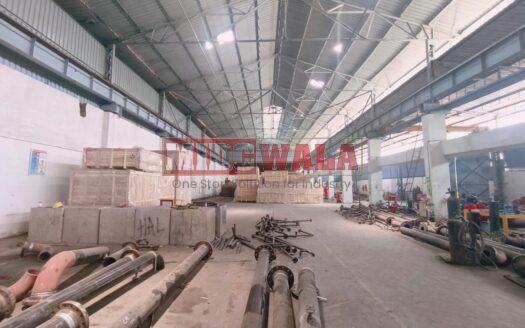 Industrial warehouse space available for lease in Rabale MIDC, Navi Mumbai.