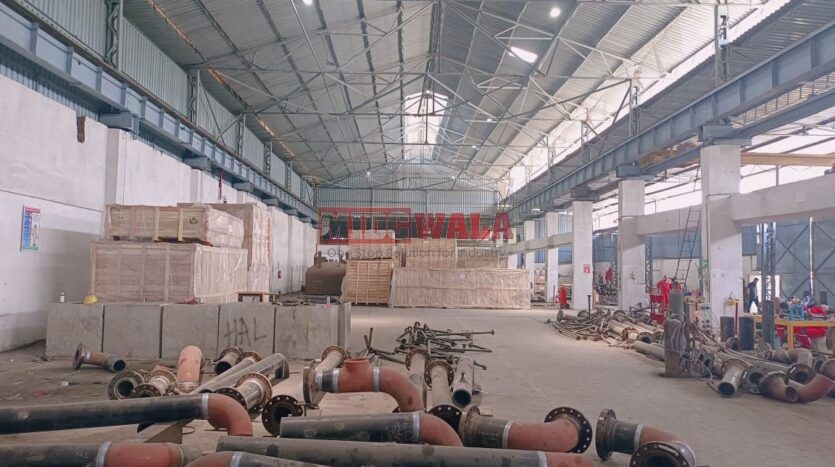 Industrial warehouse space available for lease in Rabale MIDC, Navi Mumbai.