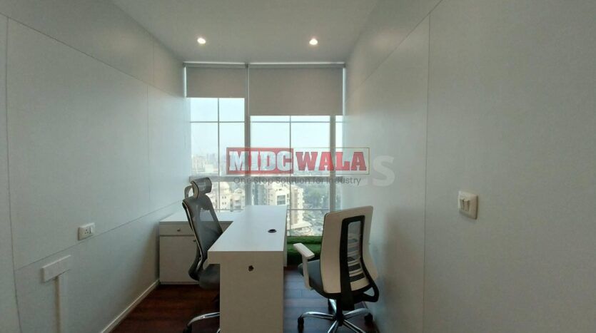 Modern, Fully Furnished Office Space Available for Rent in Belapur CBD