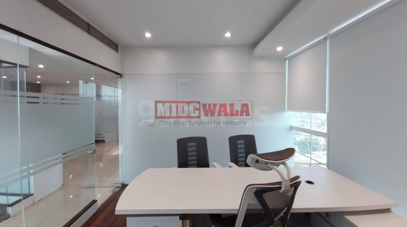 Modern, Fully Furnished Office Space Available for Rent in Belapur CBD