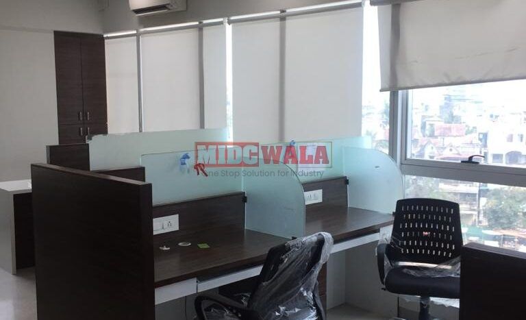 Unfurnished office space available for rent in the heart of CBD Belapur, Navi Mumbai.