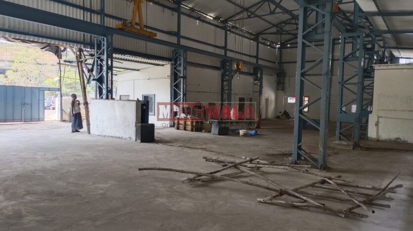 Industrial shed for lease in Rabale MIDC, Navi Mumbai.