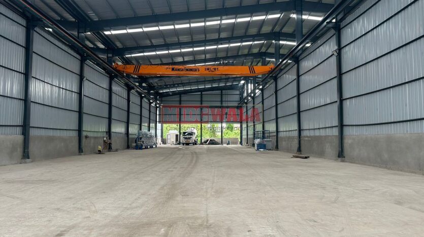 Industrial shed available for lease in Taloja MIDC, Navi Mumbai.