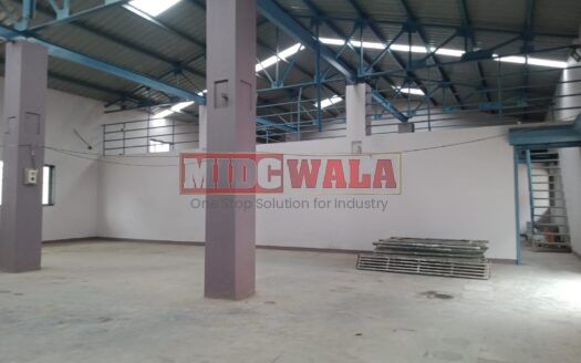 "Industrial shed for lease in Koparkhairne MIDC, Navi Mumbai."