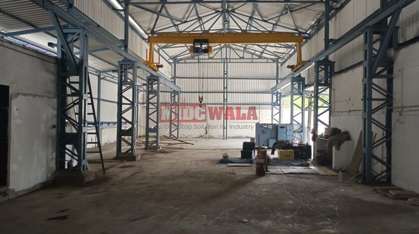 Industrial shed for lease in Rabale MIDC, Navi Mumbai.