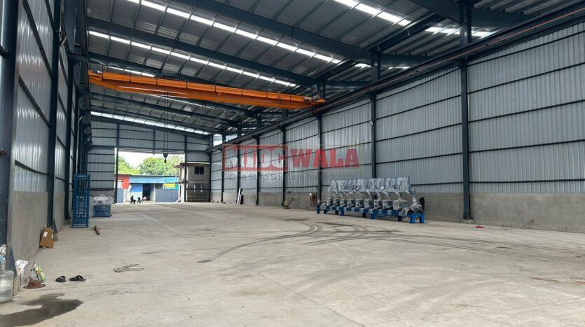 Industrial shed available for lease in Taloja MIDC, Navi Mumbai.