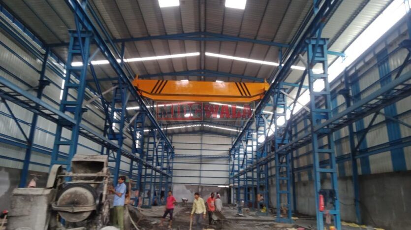 Spacious industrial shed available for rent in Taloja MIDC, Navi Mumbai.