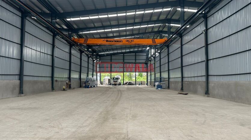 Industrial shed available for lease in Taloja MIDC, Navi Mumbai.