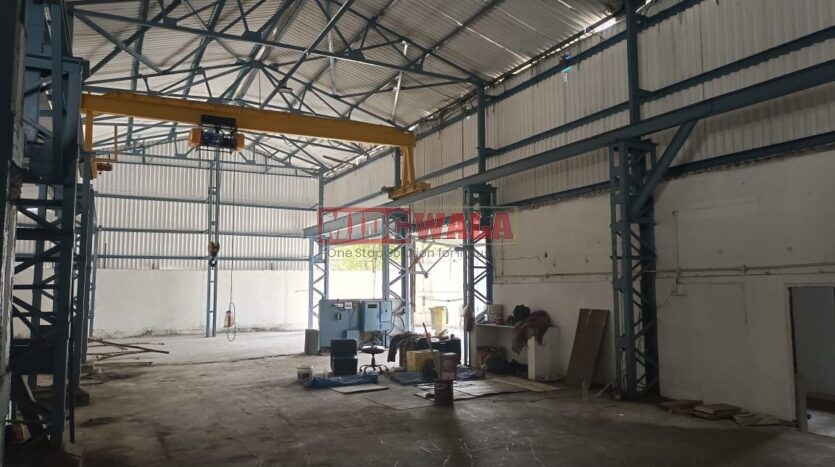 Industrial shed for lease in Rabale MIDC, Navi Mumbai.