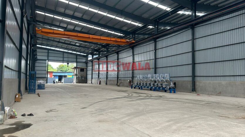 Industrial shed available for lease in Taloja MIDC, Navi Mumbai.