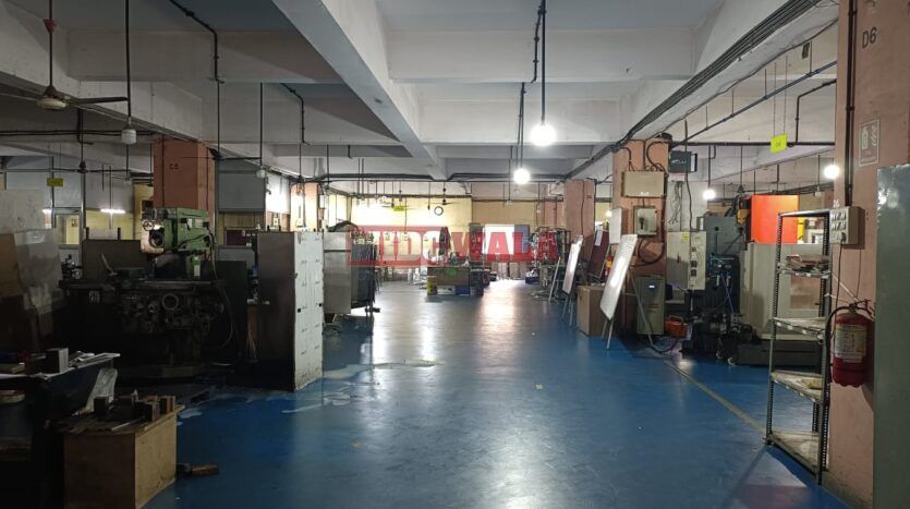 Industrial warehouse for lease in Rabale MIDC, Navi Mumbai.