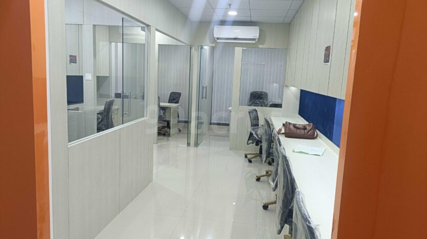 Fully furnished office space for rent in CBD Belapur, Navi Mumbai.