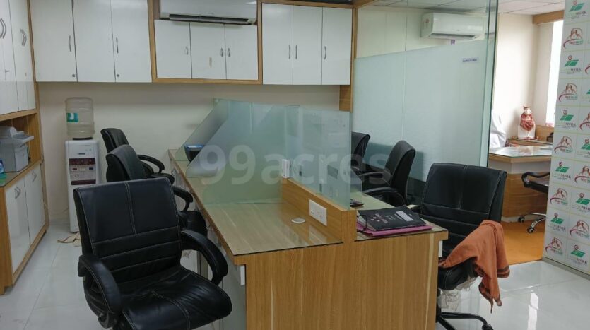 Fully furnished office space for rent in CBD Belapur, Navi Mumbai.