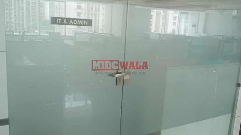 Spacious office space available for rent in Kharghar, Navi Mumbai.