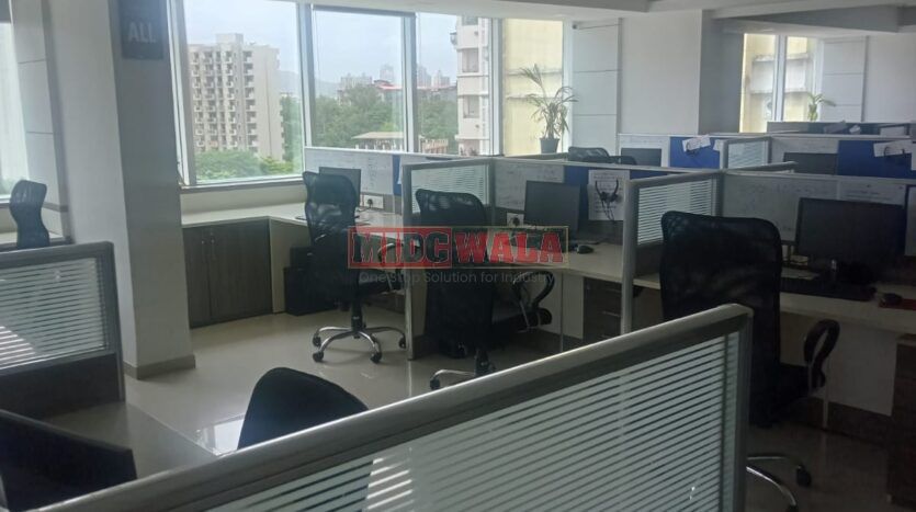 Spacious office space available for rent in Kharghar, Navi Mumbai.