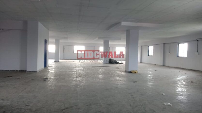 RCC industrial building for lease in Koparkhairne MIDC, Navi Mumbai.