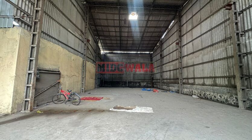 Industrial manufacturing shed available for rent in Taloja MIDC