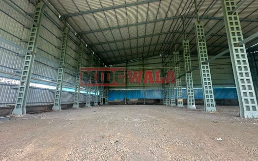 Industrial manufacturing shed available for lease in Taloja MIDC, Navi Mumbai.