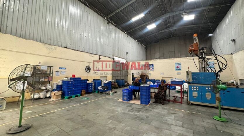 Industrial manufacturing shed available for rent in Taloja MIDC