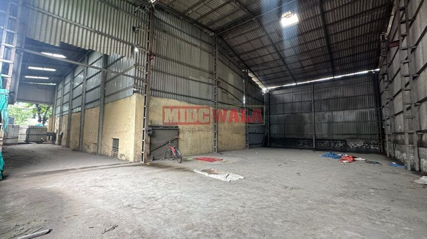 Industrial manufacturing shed available for rent in Taloja MIDC