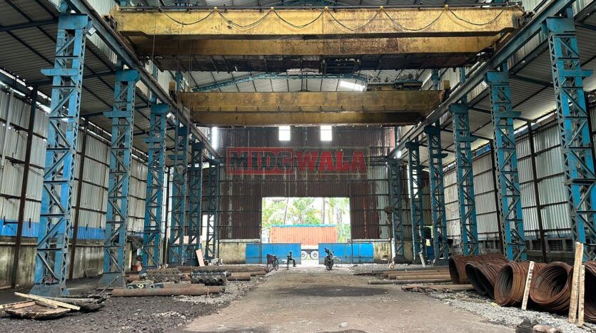 Industrial shed available for lease in Taloja MIDC, Navi Mumbai