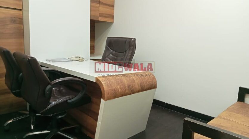 Furnished office space available for lease in Satra Plaza, Vashi, Navi Mumbai.