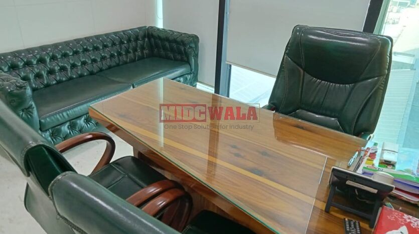 Furnished office space available for lease in Satra Plaza, Vashi, Navi Mumbai.