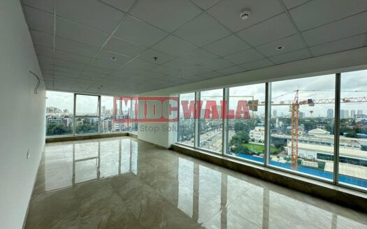 Commercial office space available for lease at Kamdhenu 23, West Navi Mumbai.