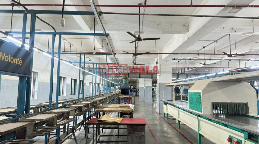 Modern factory building for rent in Mahape MIDC, Navi Mumbai.