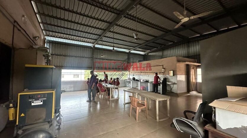 RCC industrial building for sale in Pawane MIDC, Navi Mumbai.