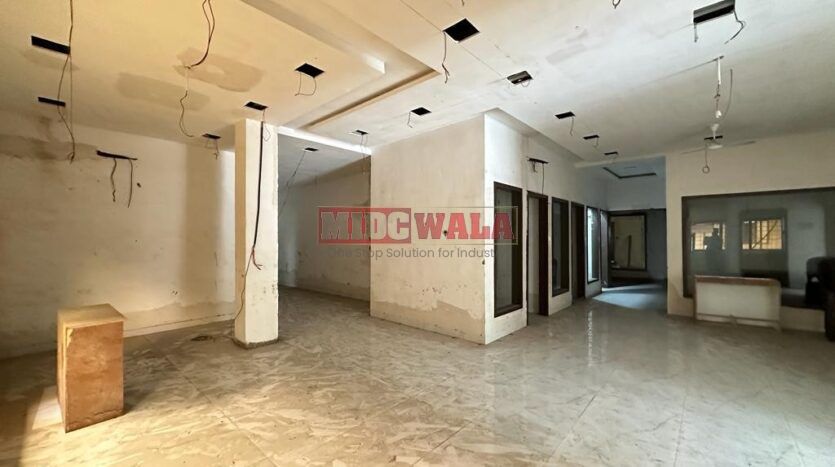 RCC industrial building for sale in Pawane MIDC, Navi Mumbai.