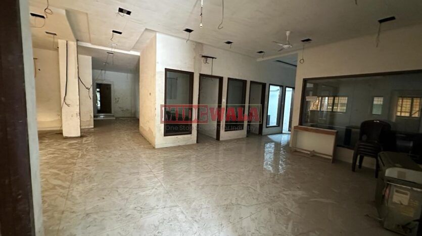 RCC industrial building for sale in Pawane MIDC, Navi Mumbai.