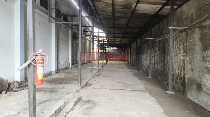 Industrial shed available for lease in Pawane MIDC, Navi Mumbai.