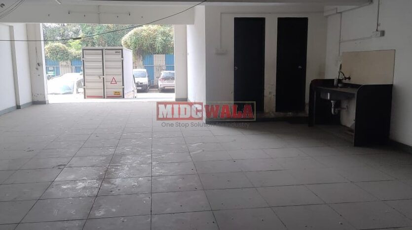 Spacious industrial manufacturing unit for lease in Juinagar MIDC Navi Mumbai.