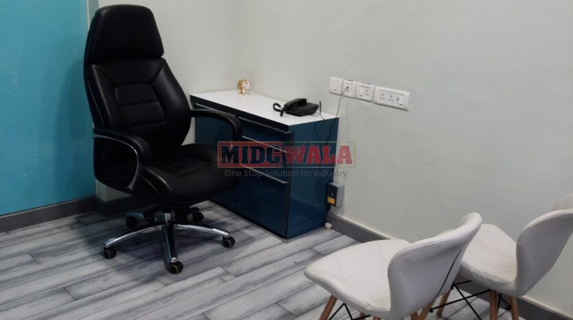 Modern office space for lease in Raheja Tesla, Juinagar Navi Mumbai.